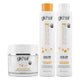 Bundle shot: 200 g Deep Conditioner jar plus 1000 ml Color Protection Moisturizing Shampoo and Conditioner