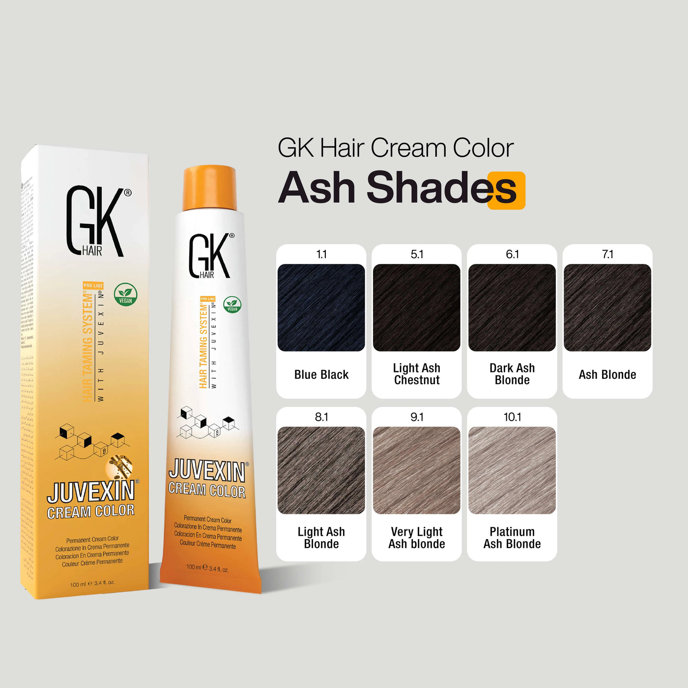 Juvexin Cream Color Intense Ash