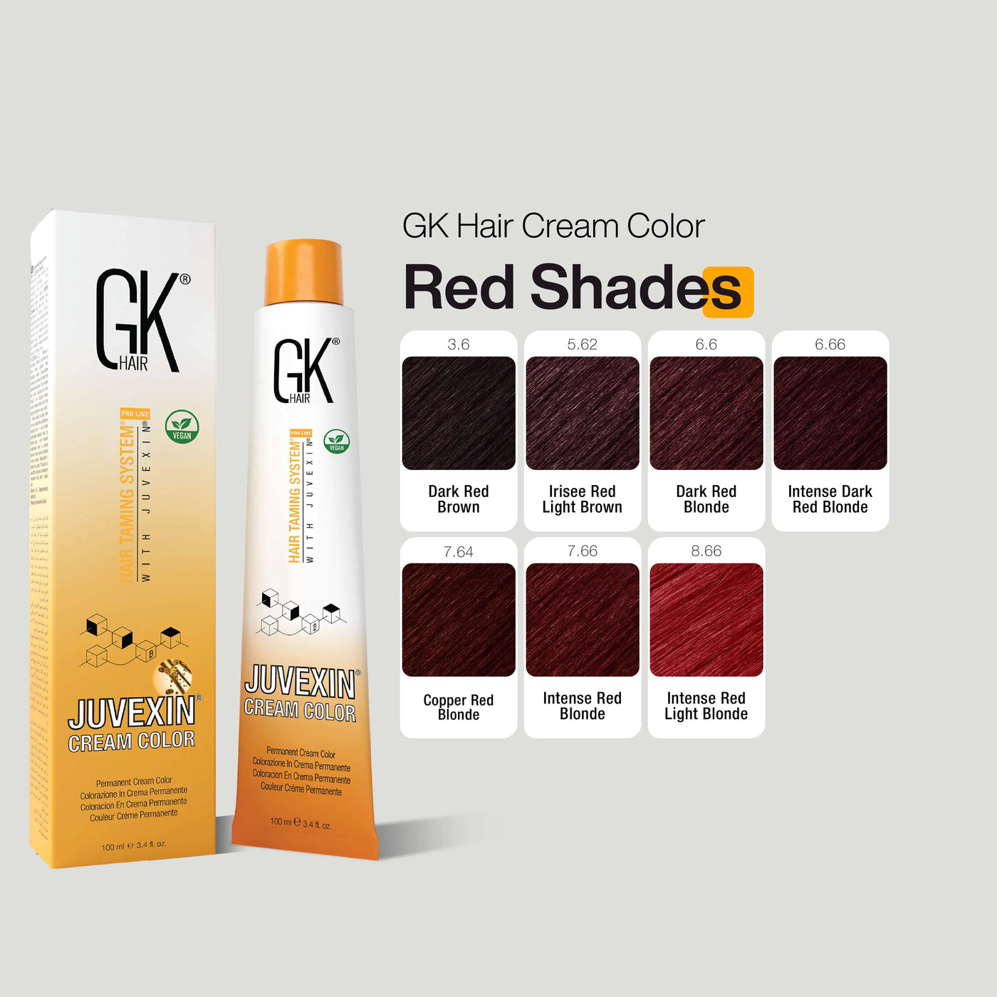 Juvexin Cream Color Reds