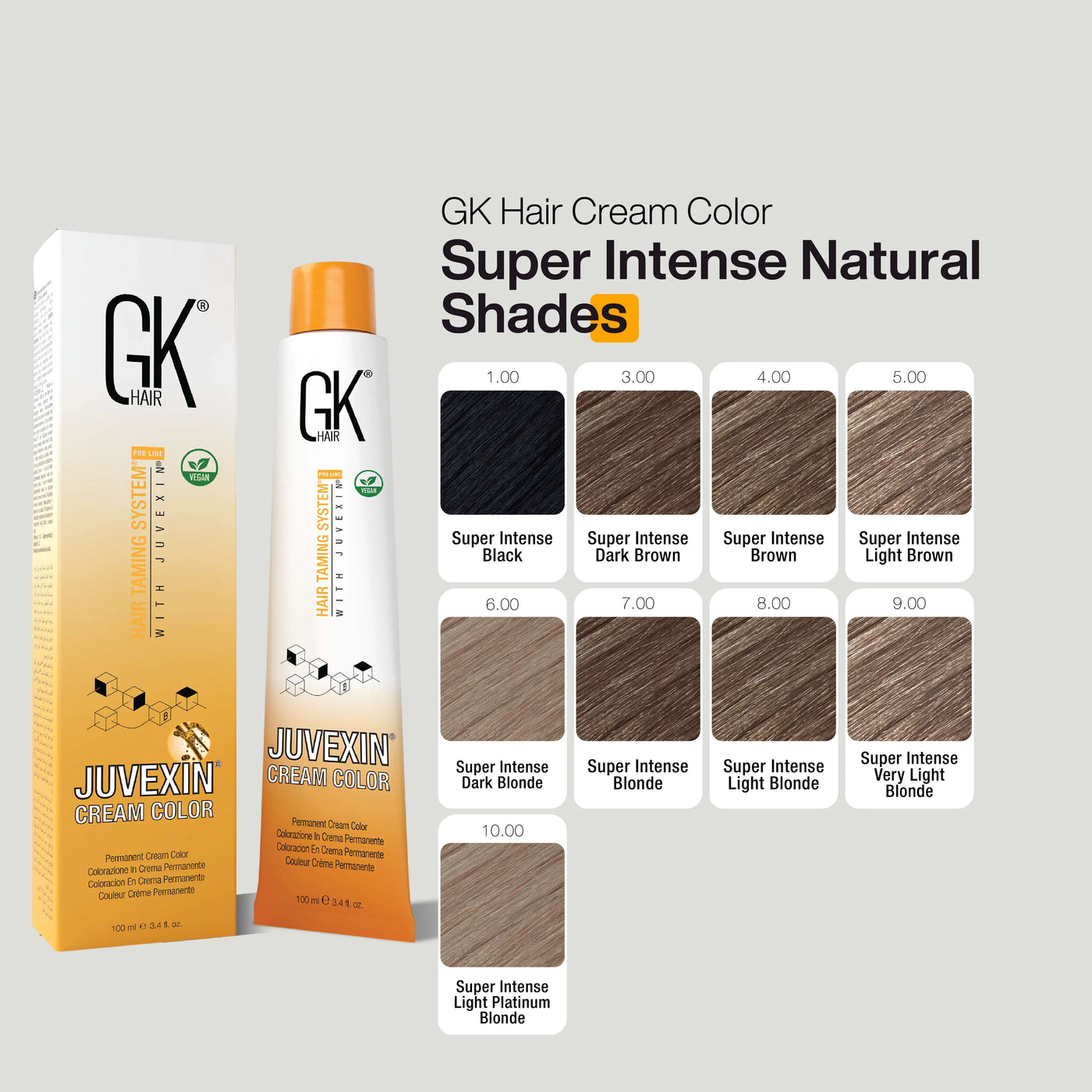Juvexin Cream Color Super Intense Naturals