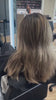 Salon film: damaged dry frizzy hair cleansed with pH+ Shampoo, treated and blow-dried to smoother, shinier, more manageable hair