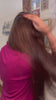 Creator reel: woman shows her hair after using GK Hair Balancing Shampoo, washes and lathers it, then reveals smooth lengths