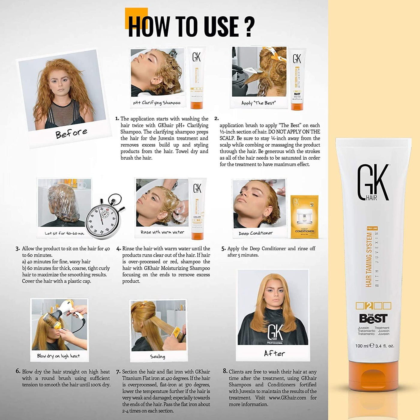 The Best Keratin Treatment | GK Hair The Best Treatment
